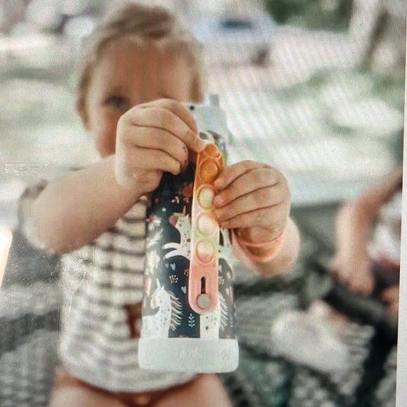 Elemental Iconic Pop Fidget Bottle -  14oz, Rose - Picture 13 of 13